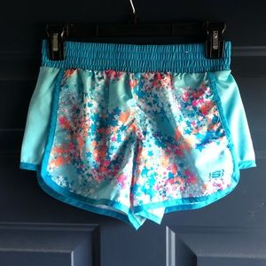 Girls Sketchers active athletic shorts